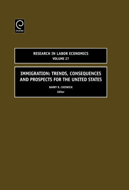Book cover of: Immigration. By: Barry R. Chiswick