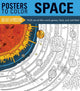Book cover of: Posters to Color: Space