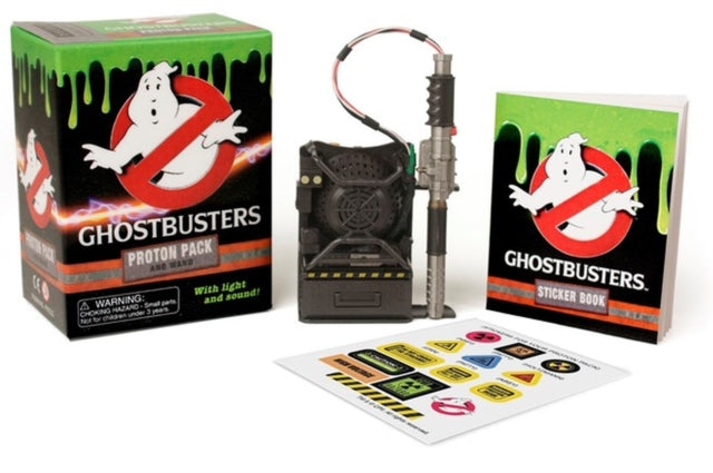 Book cover of: Ghostbusters: Proton Pack and Wand. By: Running Press