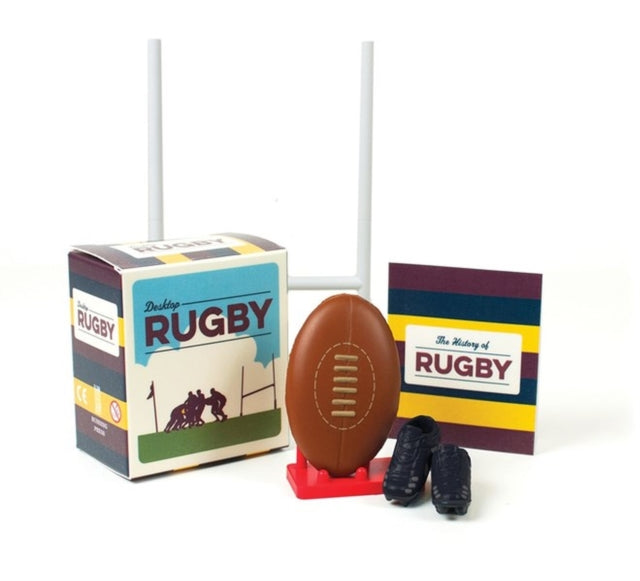 Book cover of: Desktop Rugby. By: Running Press