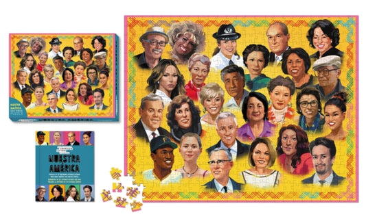 Book cover of: Nuestra America 500-Piece Puzzle