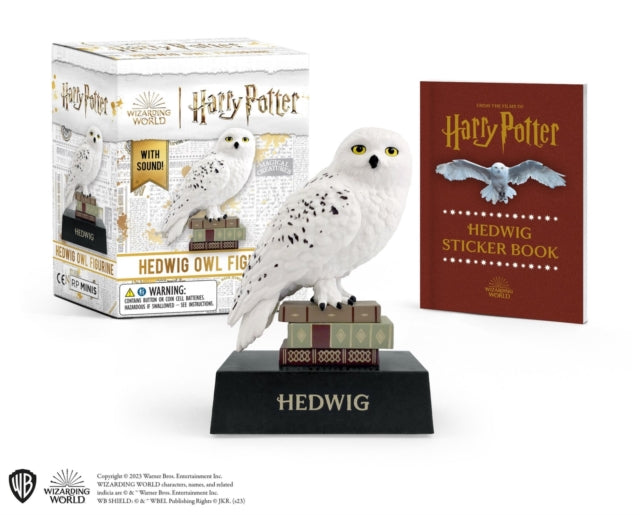 Harry Potter: Hedwig Owl Figurine, With Sound! 9780762479832 Inc Warner Bros. Consumer Products
