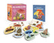 Book cover of: Mushrooms: A Wooden Magnet Set. By: Meg Madden