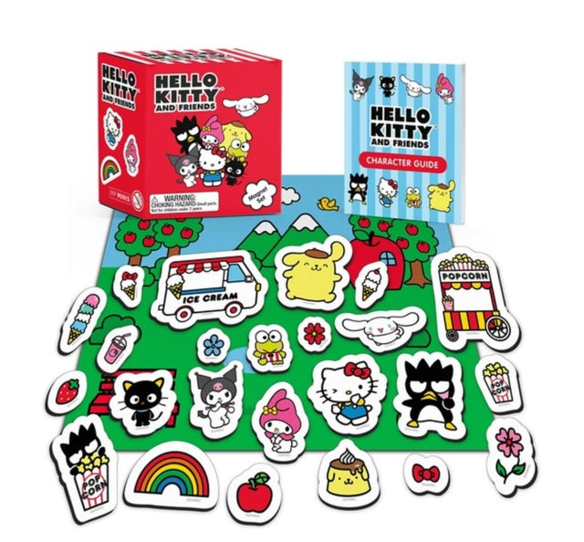 Book cover of: Hello Kitty and Friends Magnet Set. By: Merrill Hagan