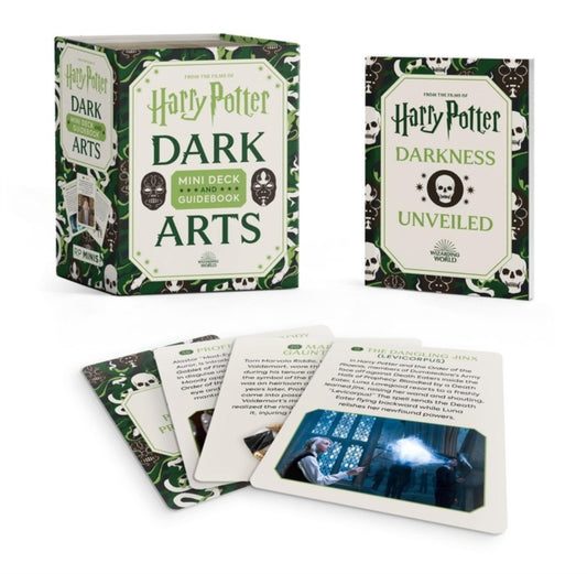 Book cover of: Harry Potter Dark Arts Mini Deck and Guidebook. By: Donald Lemke