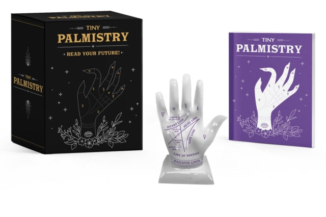 Book cover of: Tiny Palmistry: Read Your Future!. By: Nikki Van De Car