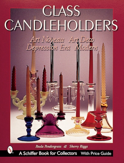 Book cover of: Glass Candleholders. By: Paula Pendergrass