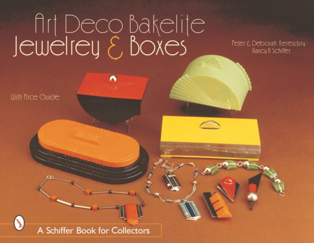 Art Deco bakeliidist ehted ja karbid