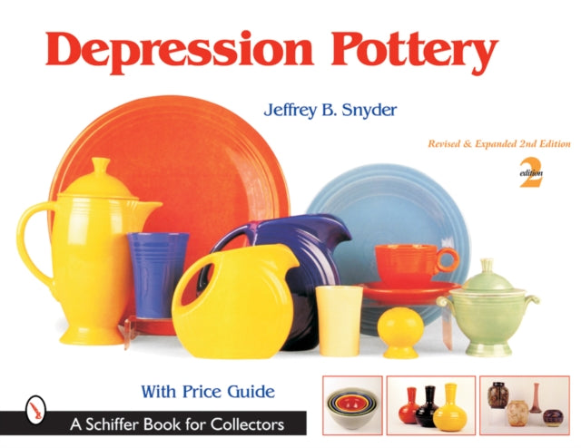 Book cover of: Depression Pottery. By: Jeffrey B. Snyder