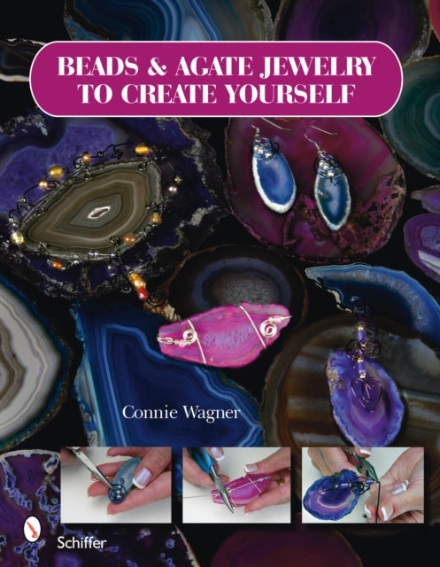 Book cover of: Beads & Agate Jewelry To Create Yourself. By: Connie Wagner
