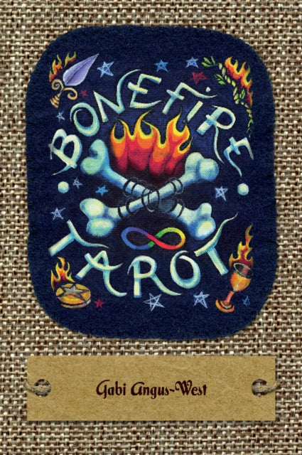 Book cover of: Bonefire Tarot. By: Gabi Angus-West