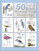 Book cover of: 50 Bird Woodcarving Patterns. By: Frank C. Russell