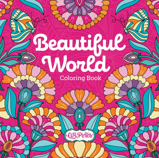 Book cover of: Beautiful World Coloring Book. By: Car Pintos