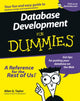 Book cover of: Database Development For Dummies. By: Allen G. Taylor