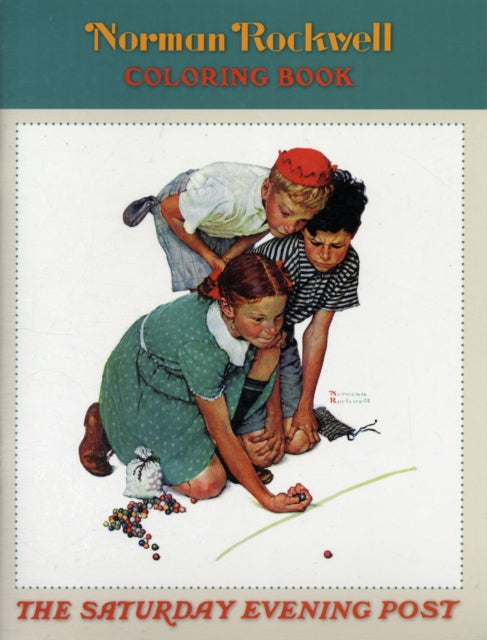 Book cover of: Norman Rockwell Colouring Book