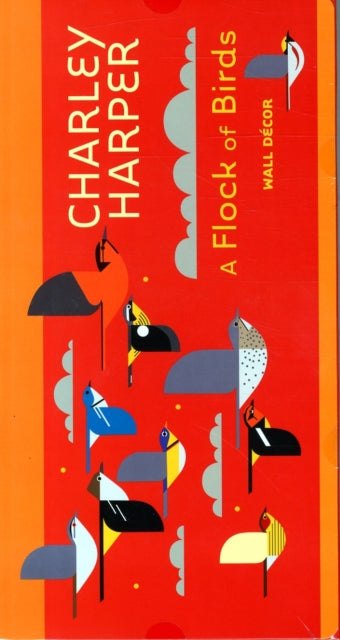 Charley Harper Flock of Birds Wall Decor