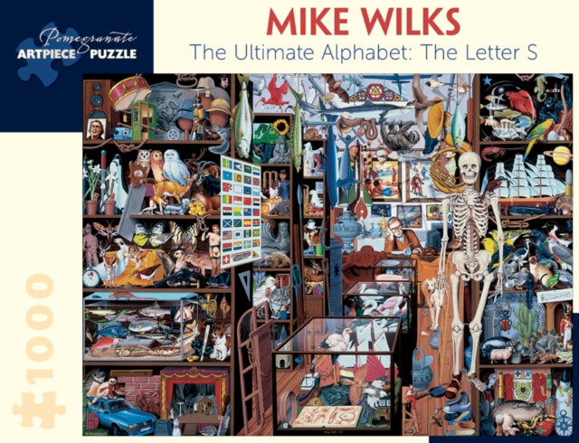 Book cover of: Mike Wilks the Ultimate Alphabet the Letter S 1000-Piece Jigsaw Puzzle