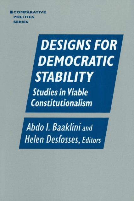 Book cover of: Designs for Democratic Stability