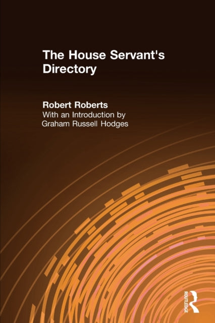 Book cover of: House Servant's Directory. By: Robert Roberts