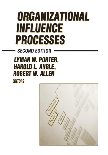 Book cover of: Organizational Influence Processes
