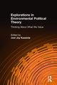 Book cover of: Explorations in Environmental Political Theory. By: Joel Jay Kassiola