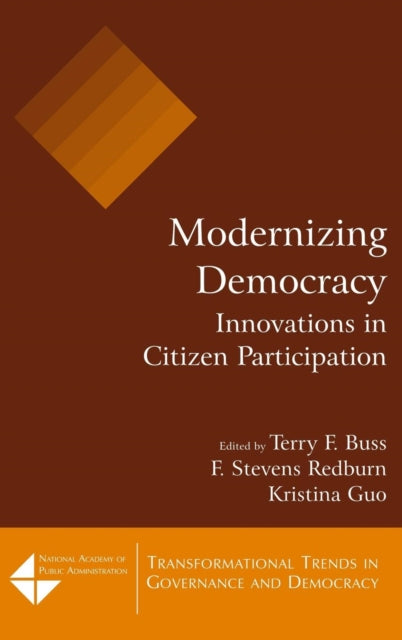 Book cover of: Modernizing Democracy: Innovations in Citizen Participation. By: Xavier N. (FWD) De Souza Briggs