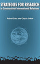 Book cover of: Strategies for Research in Constructivist International Relations. By: Audie Klotz