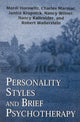 Book cover of: Personality Styles and Brief Psychotherapy. By: Mardi Horowitz