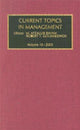 Book cover of: Current Topics in Management