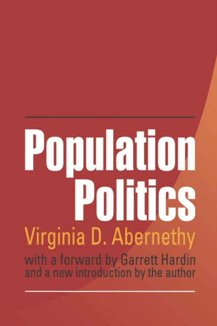 Book cover of: Population Politics. By: Virginia D. Abernethy