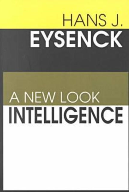 Book cover of: Intelligence. By: Hans Jurgen Eysenck