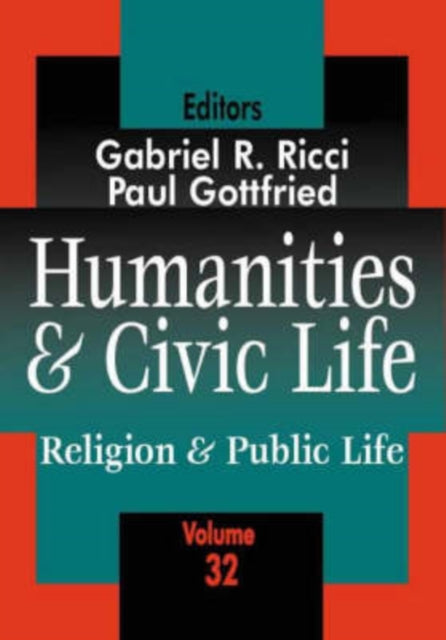 Book cover of: Humanities and Civic Life