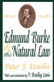 Book cover of: Edmund Burke and the Natural Law. By: Peter Stanlis