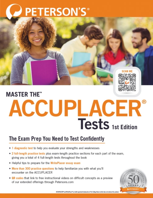 Book cover of: Master the™ ACCUPLACER® Tests. By: Peterson's