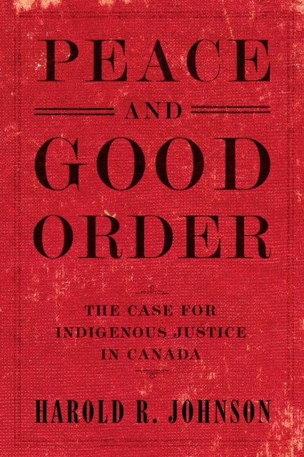 Book cover of: Peace and Good Order. By: Harold R Johnson