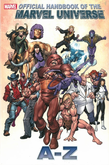 Book cover of: Official Handbook of the Marvel Universe A To Z Vol.6. By: Marvel Comics