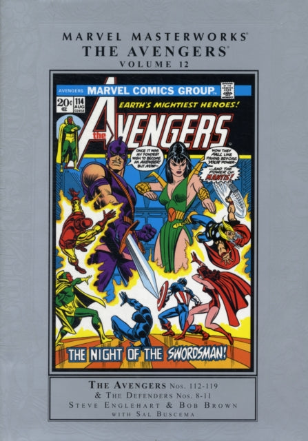Book cover of: Marvel Masterworks: The Avengers Vol. 12. By: Steve Englehart