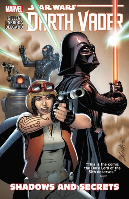Book cover of: Star Wars: Darth Vader Vol. 2: Shadows and Secrets. By: Kieron Gillen