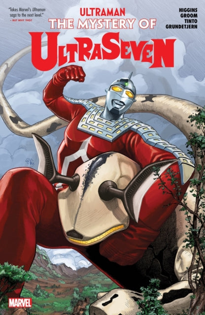Book cover of: Ultraman: The Mystery of Ultraseven. By: Kyle Higgins