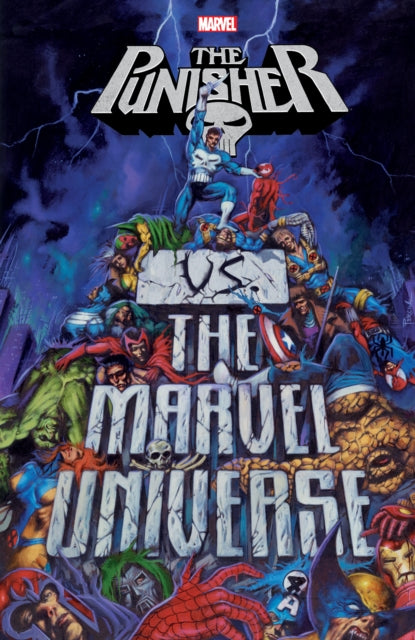 Book cover of: Punisher vs. the Marvel Universe. By: Garth Ennis