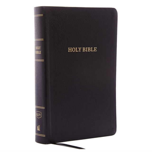 KJV Holy Bible: Personal Size Giant Print with 43,000 Cross References, Black Bonded Leather, Red Letter, Comfort Print (Thumb Indexed): King James Version 9780785215547 Thomas Thomas Nelson
