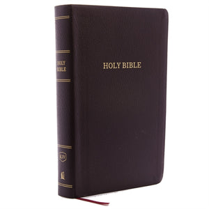 KJV Piibel: isikliku suurusega hiiglaslik trükis 43 000 ristviitega, burgundipunane liimnahk, punane täht, lohutustrükk (pöidlaindeksiga): King James Version