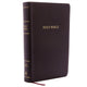 KJV Piibel: isikliku suurusega hiiglaslik trükis 43 000 ristviitega, burgundipunane liimnahk, punane täht, lohutustrükk (pöidlaindeksiga): King James Version