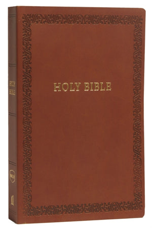 NKJV, Holy Bible, Soft Touch Edition, Leathersoft, Brown, Comfort Print, Holy Bible, New King James Version