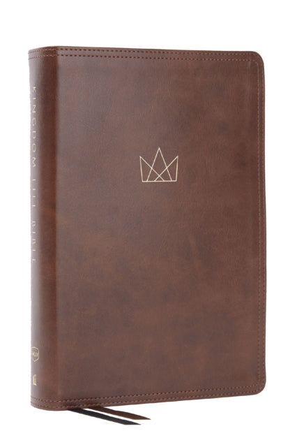 Book cover of: Kingdom Life Bible: Joining God's Mission to Save the World (NKJV, Brown Leathersoft, Red Letter, Comfort Print, Thumb Indexed)