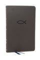 Book cover of: NKJV, Thinline Bible Youth Edition, Leathersoft, Gray, Red Letter, Comfort Print. By: Thomas Thomas Nelson
