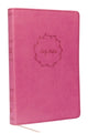 Book cover of: KJV Holy Bible: Value Large Print Thinline, Pink Leathersoft, Red Letter, Comfort Print: King James Version. By: Thomas Thomas Nelson