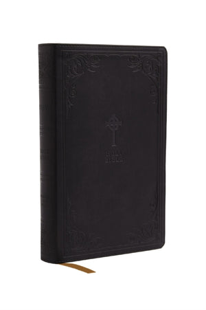 NRSV Catholic Edition Gift Bible, Black Leathersoft (Comfort Print, Holy Bible, Complete Catholic Bible, NRSV CE)