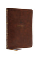Book cover of: NRSV, Catholic Bible, Thinline Edition, Leathersoft, Brown, Comfort Print. By: Catholic Bible Catholic Bible Press