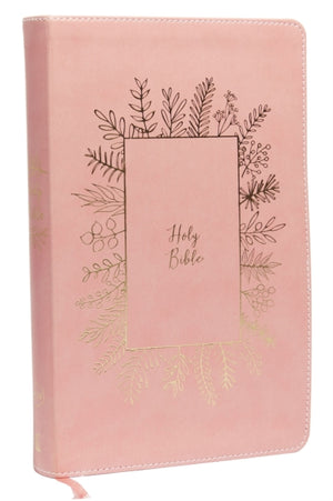 NKJV, Holy Bible for Kids, Leathersoft, Pink, Comfort Print